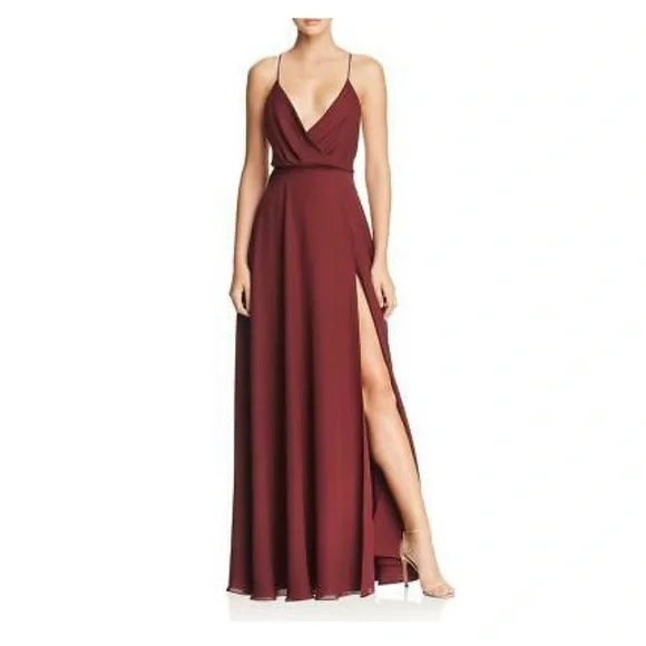 strapless open back dress Pleated Wrap Neck Dress with Vibrant Floral Print